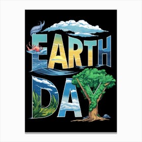 Earth Day Canvas Print