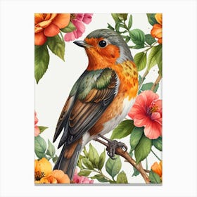 Robin 7 Canvas Print