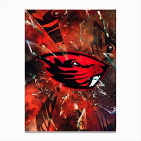 Oregon State Beavers 1 Canvas Print