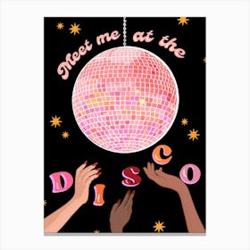 Meet Me At The Disco 1 Canvas Print