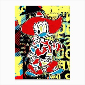 Donald Color Canvas Print