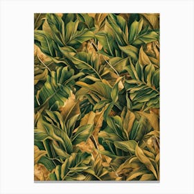 Tropical Leaves 26 Canvas Print