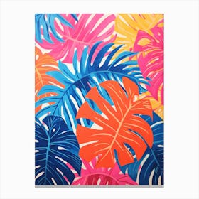 Tropical Leaves 6 Canvas Print