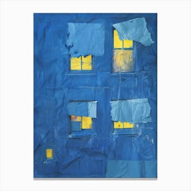 'Blue House' Canvas Print