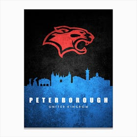 Peterborough Panthers Canvas Print