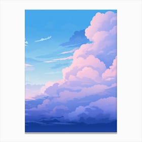 Beautiful Clouds Art Print (3) Canvas Print