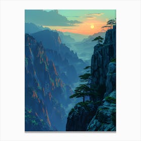 Asian Landscape 3 Canvas Print