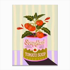 Tomato Soup Can Canvas Print