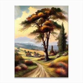 Landscape Painting 18 Canvas Print