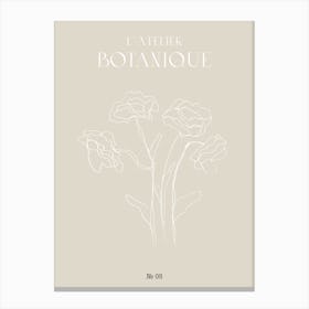 Atelier Botanique 5 Canvas Print