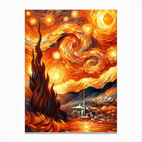 Starry Night 5 Canvas Print