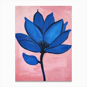 Blue Lotus 2 Canvas Print