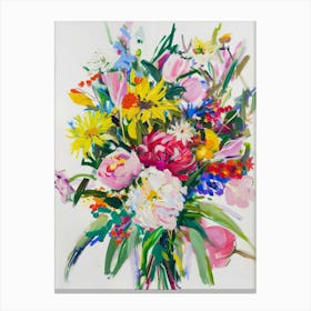Bouquet Of Flowers 20 Canvas Print