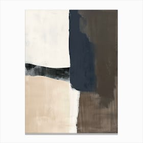 Gentle Shades Minimalist Style Canvas Print