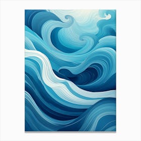 Ocean Waves Canvas Print