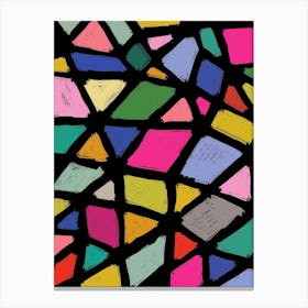 Stained Glass Pattern Canvas Print