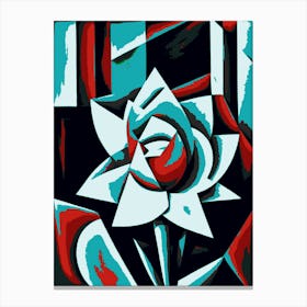 Abstract Flower 6 Canvas Print