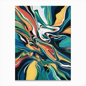 Abstract Painting Canvas Print