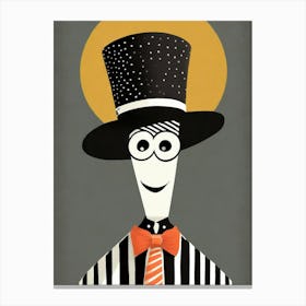 Top Hat Canvas Print