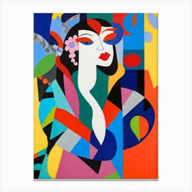 Asian Woman Canvas Print