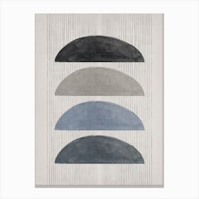 Only 4 Of Us Abstraction Canvas Print