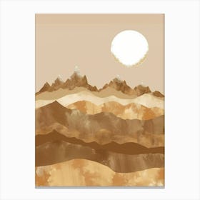 Desert Landscape Canvas Art Canvas Print