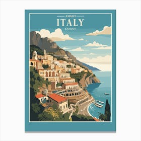 Italy Coast Canvas Print