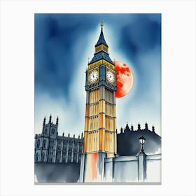 Big Ben Clock Canvas Print