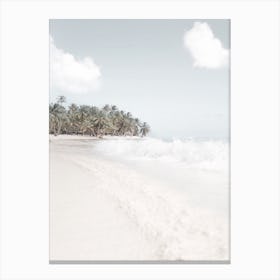 Island Beach Scenery Canvas Print