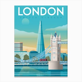 London Tower Bridge Canvas Print