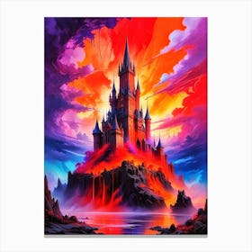 Castle In The Sky 1 Canvas Print