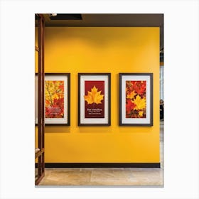 A Seamless Presentation Of Signs Set In An Abbot Point Style Reception Design With Warm Autumn Colo (6) 1 Canvas Print