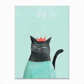 King Cat 2 Canvas Print