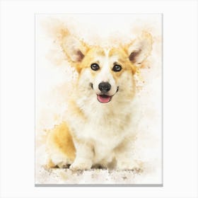 Corgi Pembroke Dog 1 Canvas Print