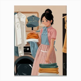 Laundry Room 14 Canvas Print