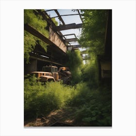 Abandoned Factory Canvas Print