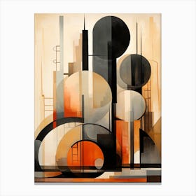 Industrial Abstract Minimalist 7 Canvas Print