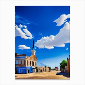 Denton  1 Photography Canvas Print