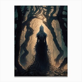 Woodland Sorceress Canvas Print