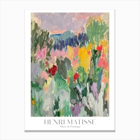 Vintage Henri Matisse Print Spring Wildflowers Abstract Floral Impressionism French Decor Canvas Print