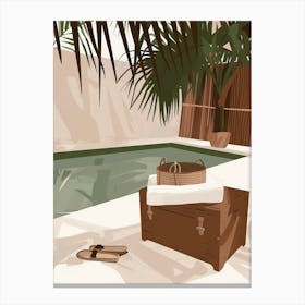 Asian Spa Canvas Print