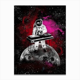 Space Dj Canvas Print