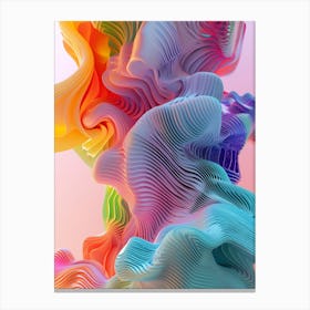 Abstract 3d Art Canvas Print