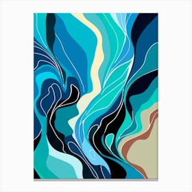 Abstract Abstract Painting 4 Canvas Print