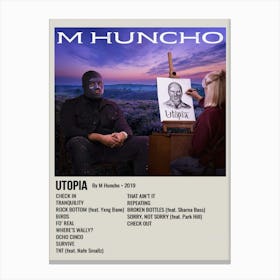 Utopia By M Huncho 2019 Poster Canvas Print