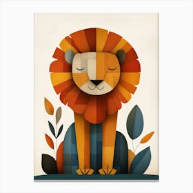 Lion poster 1 Canvas Print