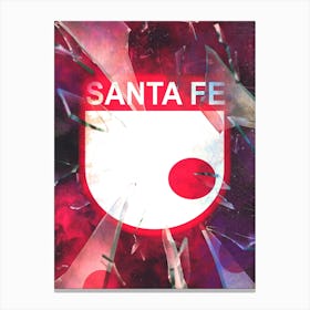 Independiente Santa Fe Canvas Print