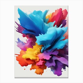 Color Splash Canvas Print