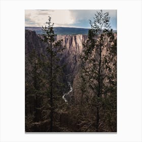 Canyon River Canvas Print
