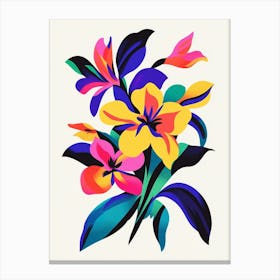 Colorful Flowers 4 Canvas Print